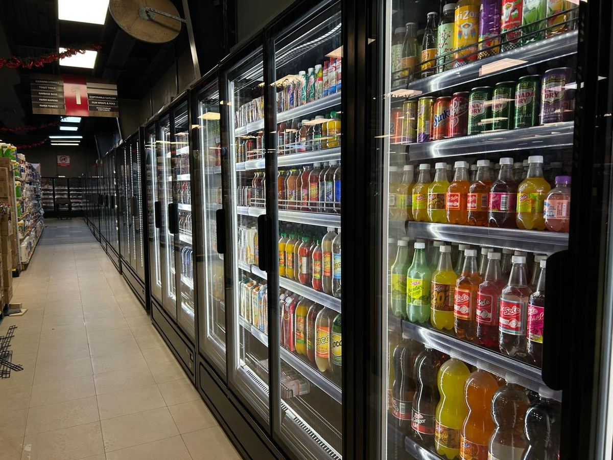 Cámara frigorífica comercial para bebidas