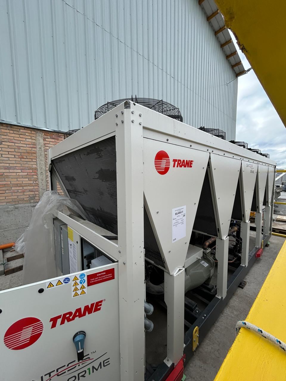 Chiller Trane Sintesis Prime instalado en exterior