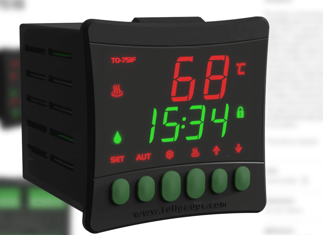 Control digital MT-543E Log Full Gauge