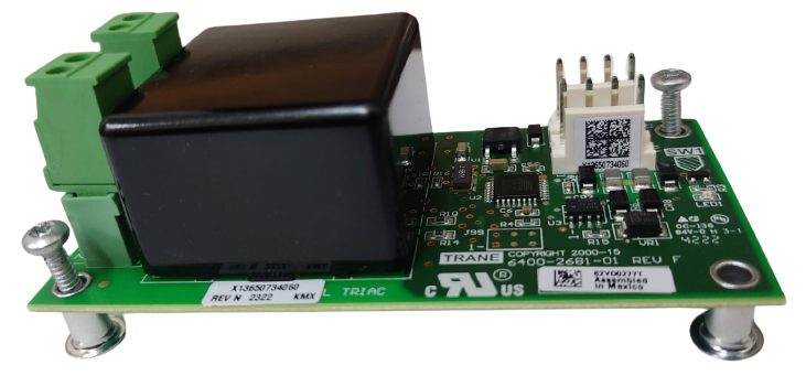 Salida triac doble con enchufe de servicio - repuesto Trane