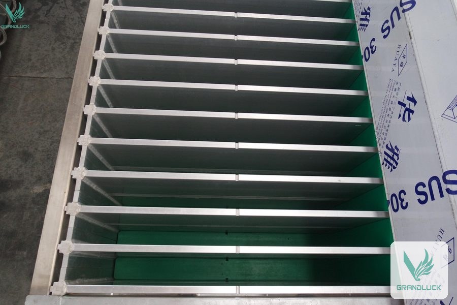 Congelador de placas vertical Grandluck, vista 5