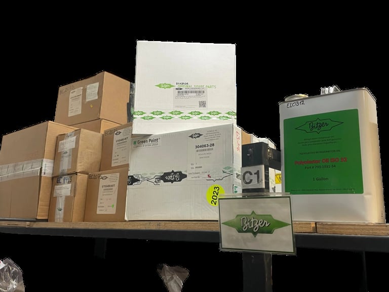 Repuestos originales Bitzer en stock en la bodega de Ecuclima
