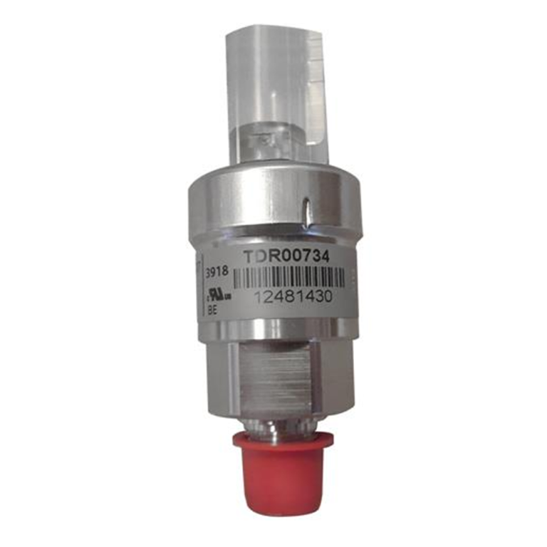 Transductor / Sensor de presion 700PSI CONECCION 1/4 FLEARE HEMBRA UNF (repuesto chiller) TDR00737